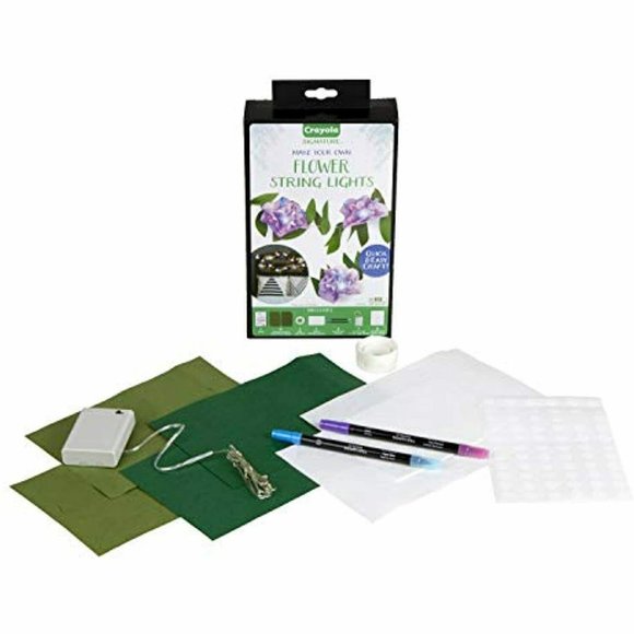 Crayola DIY String Lights Kit, Flower Lights - Picture 2 of 5